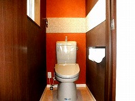 こだわりのトイレは施主様が自ら塗り壁を仕上げ！